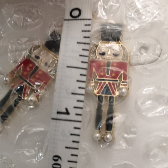 Jcrew Factory Holiday toy soldier earrings - Picture 3 of 3